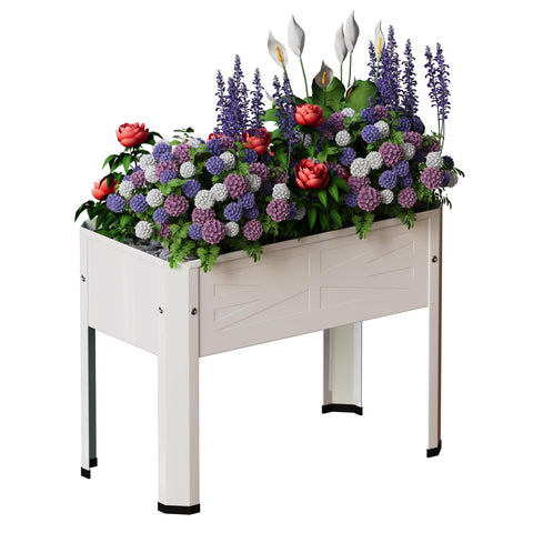 PROXRACER elevated planter assembly demonstrates durable outdoor gardening setup