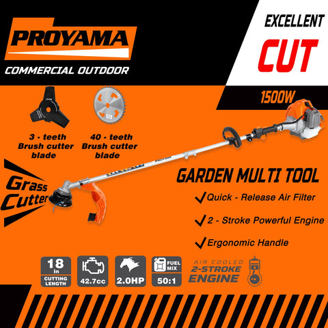 PROYAMA 10-inch cutting length supports efficient pruning and trimming.