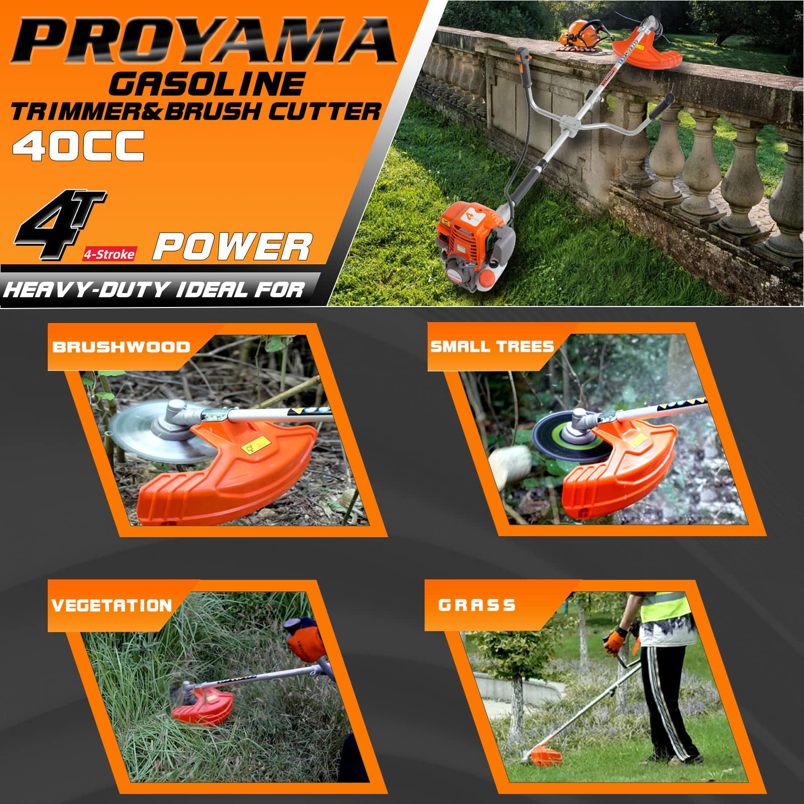 PROYAMA safety gear kit includes shoulder harness, ear defenders, and glasses.