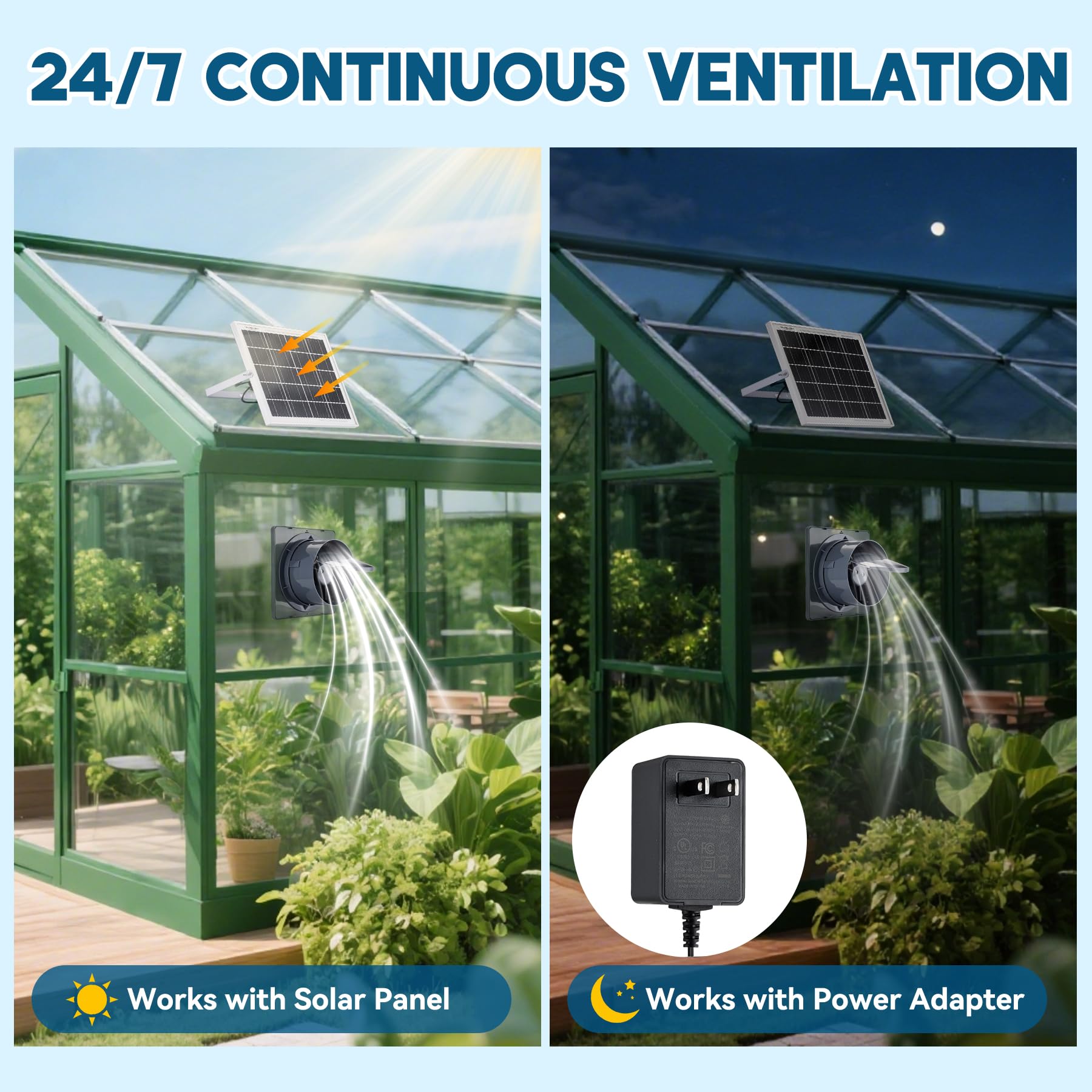 Prozilon panel cable and adapter routing for flexible installation.