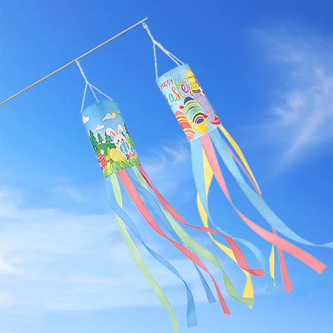 PrreDeACCE windsock yard garden decor adds seasonal color to outdoor spaces.