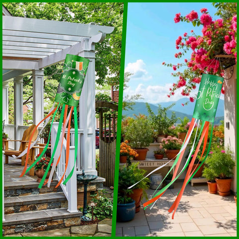 PrreDeACCE windsock showing truck pattern for dynamic outdoor decor