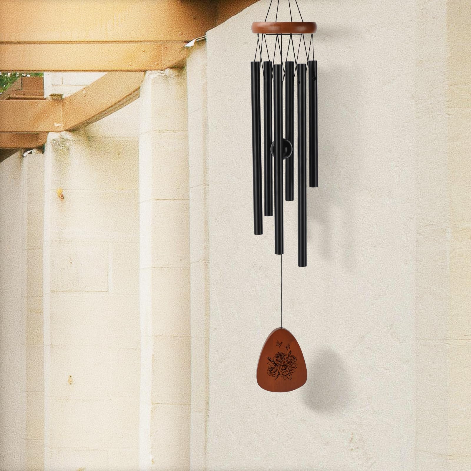 PRSTENLY elegant-design wind chime to complement gardens, porches, and cozy indoor corners