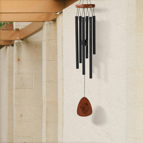 PRSTENLY mom wind chime easy-hang hardware enables quick installation.