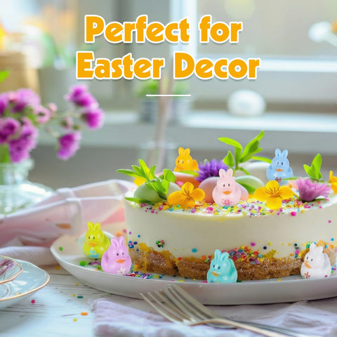 Prudiut durable resin ducks resist fading for lasting Easter décor.