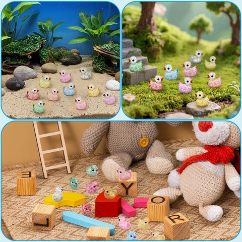 Prudiut mini ducks perfect as aquarium decor accents