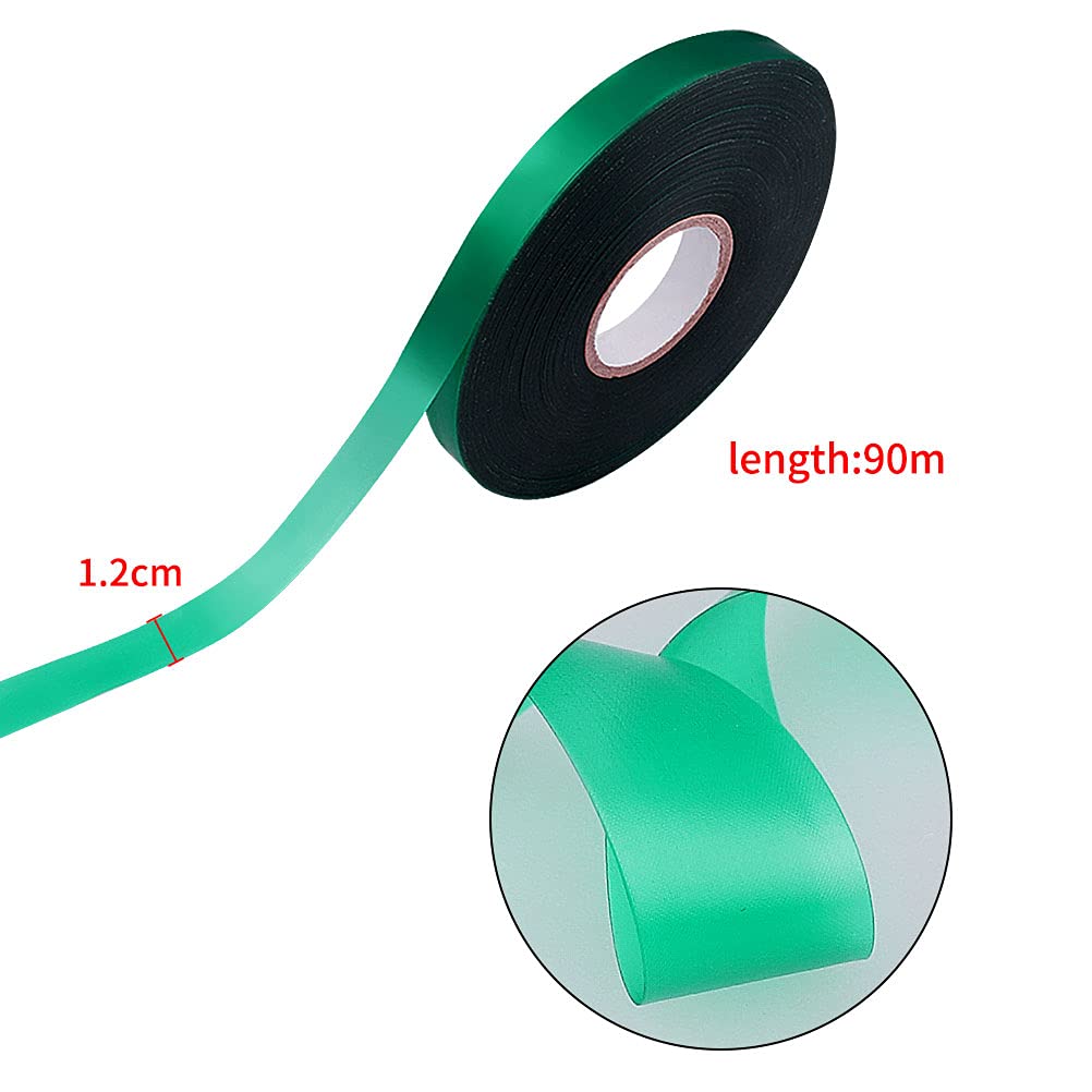 Prudiut outdoor garden tape used on vegetables for sturdy growth.