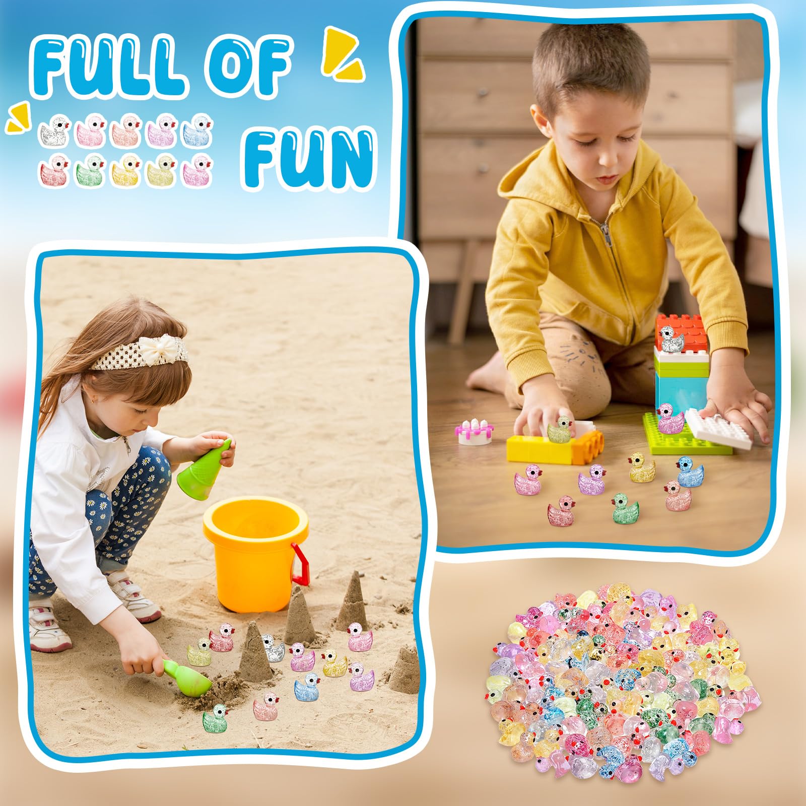 Prudiut party favors: mini ducks add whimsy to celebrations