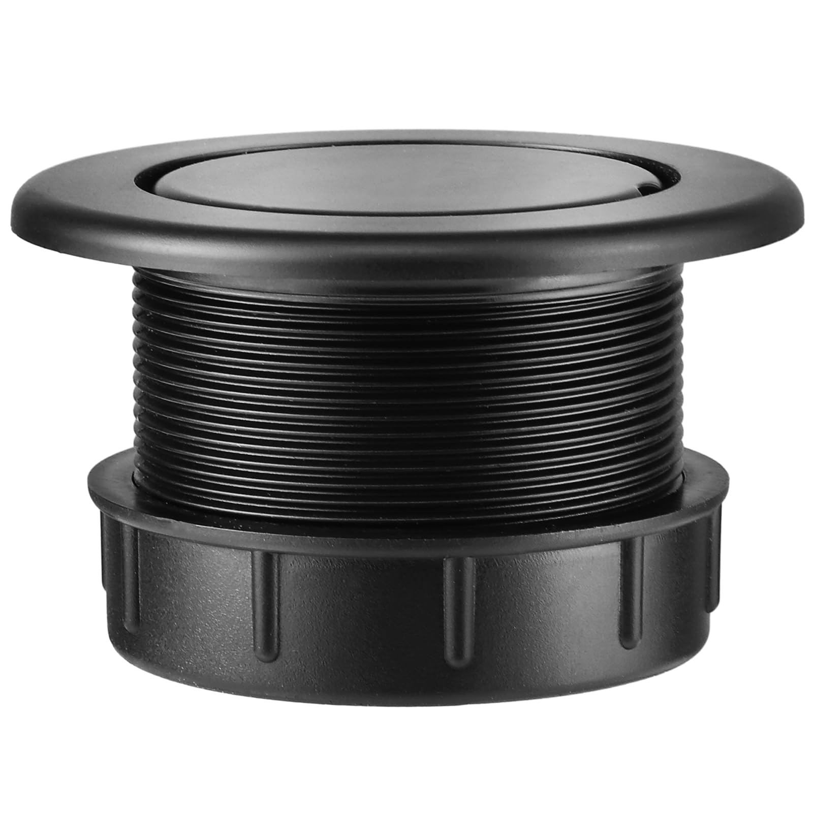 Prudiut umbrella hole ring on outdoor table, stabilizing parasol against light breezes.