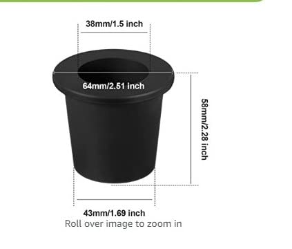 Prudiut umbrella wedge plug fits poles up to 2.5 inches for secure patio use.