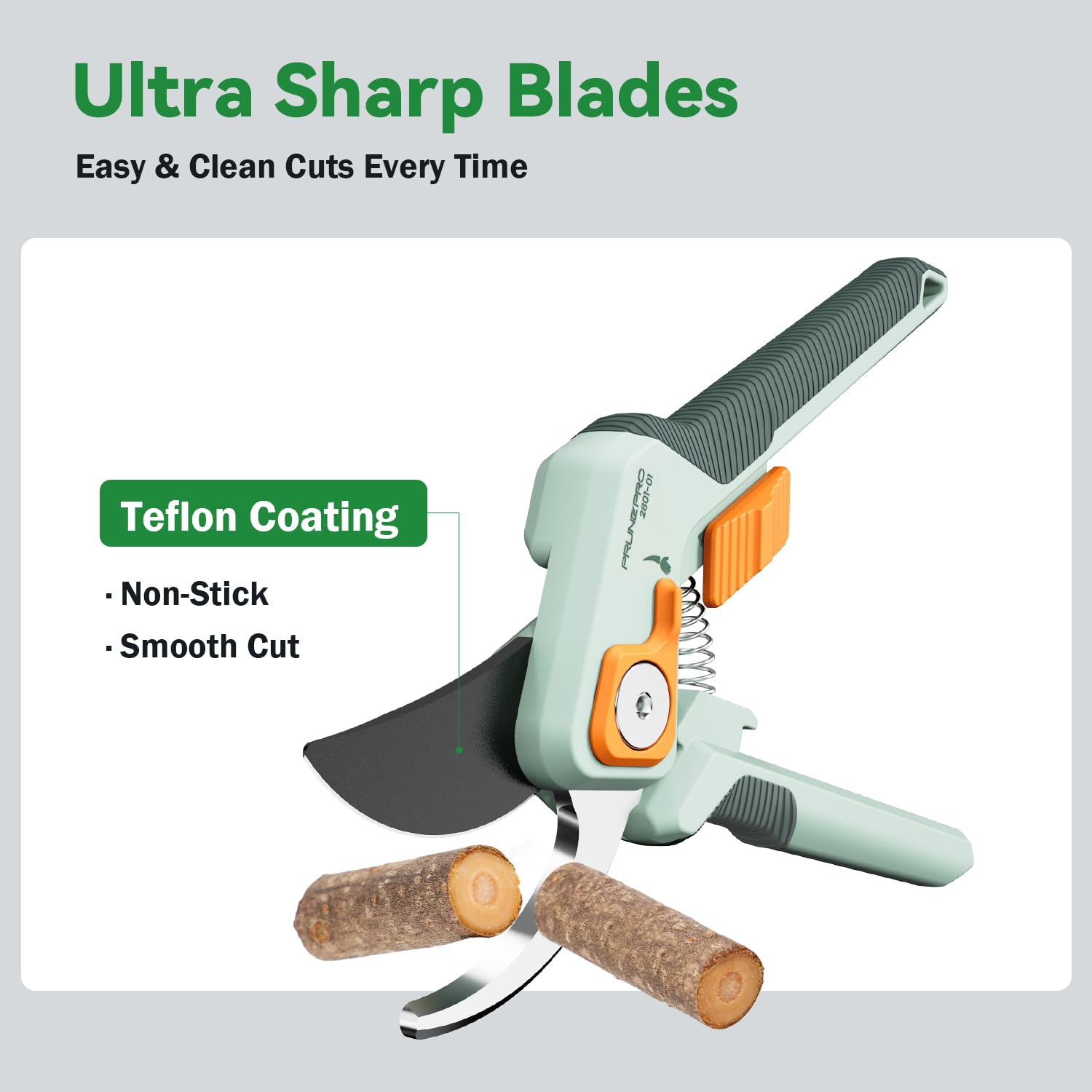 PrunePro 2-pack with durable stainless finish for long-lasting pruning