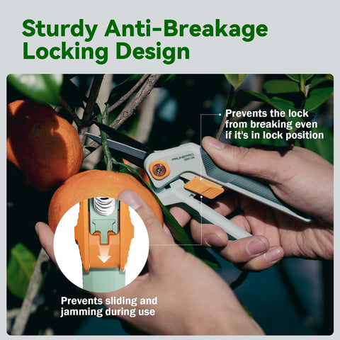 PrunePro bonsai clippers precision for delicate pruning on bonsai and small branches.