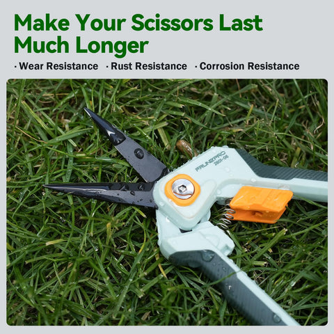 PrunePro garden shears ergonomic handles reduce hand fatigue during extended pruning.