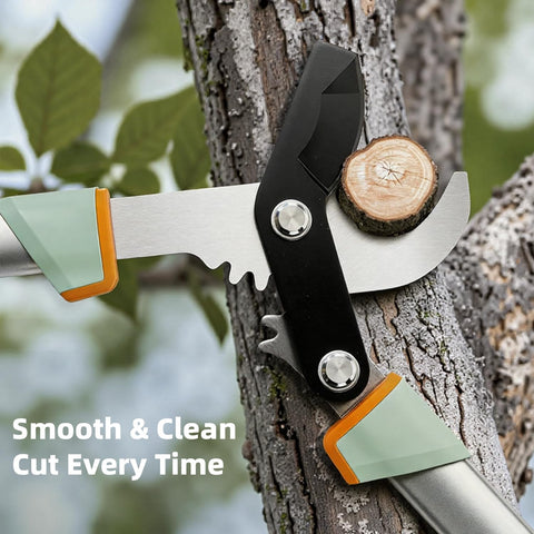 PrunePro loppers non-slip grip for steady control during use.