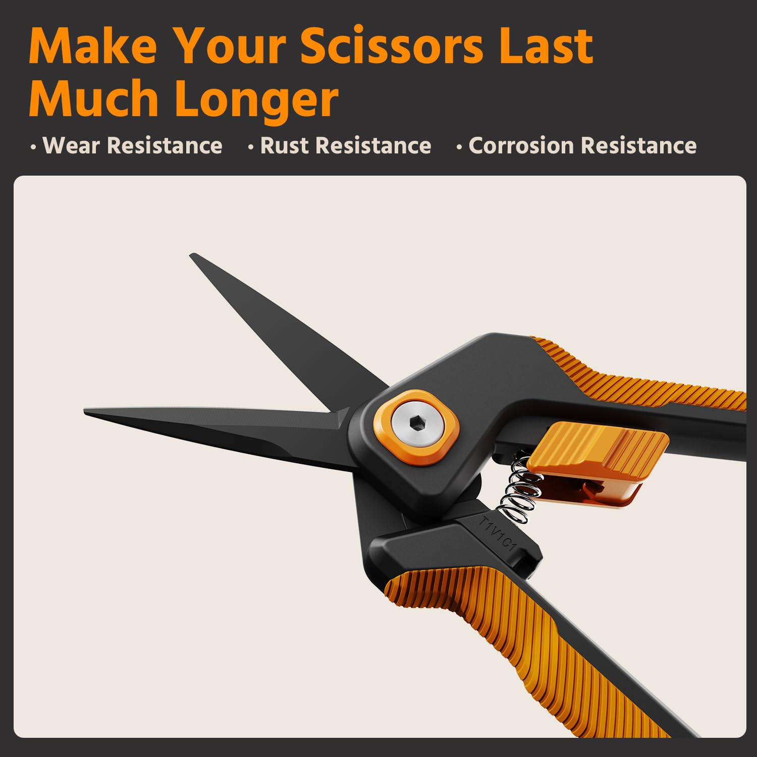 PrunePro micro-tip snips offer precision trimming in tight spaces.