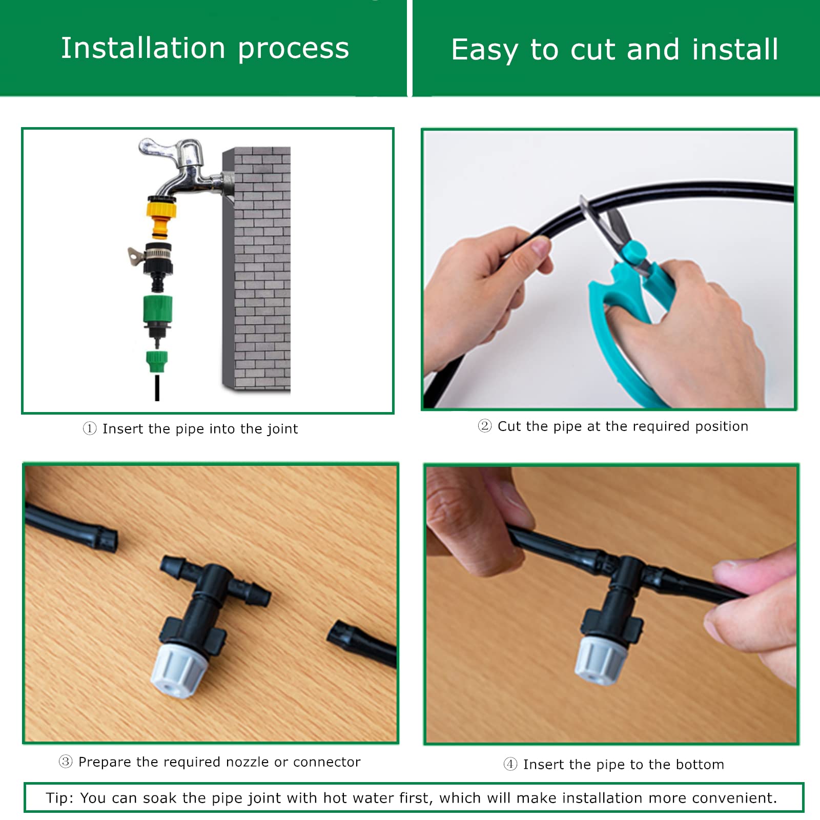 PRUNkuar UV-resistant tubing withstands sun and harsh weather
