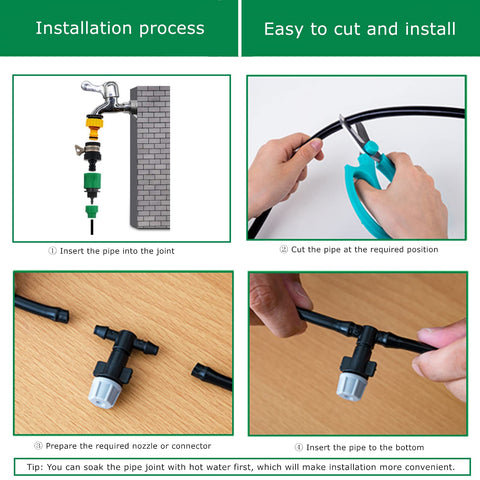 PRUNkuar UV-resistant tubing withstands sun and harsh weather