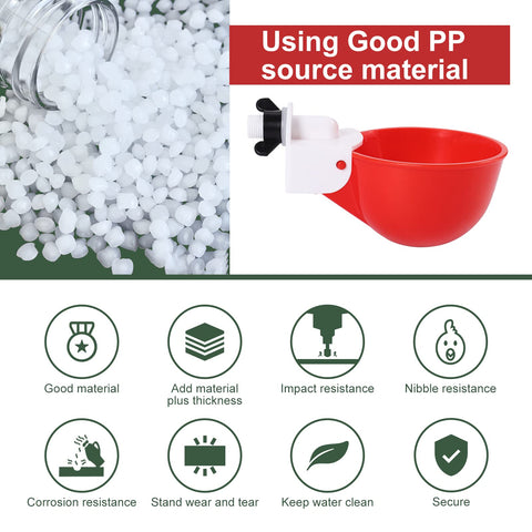 Psarnuk waterer installed in a coop for versatile poultry use
