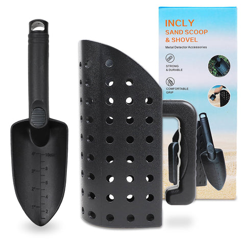 PSEBAY sand scoop on the beach for quick treasure hunting with perforated sifting