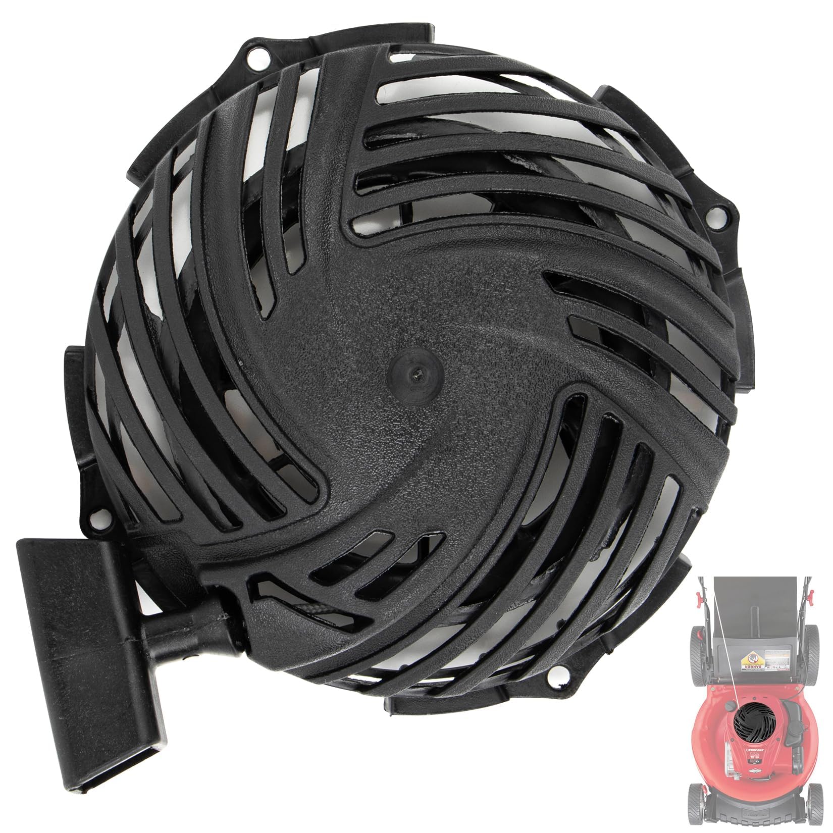 PSLER recoil starter 550EX assembly, direct-fit replacement for Briggs & Stratton engines, enabling quick starts