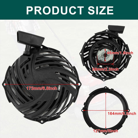 PSLER recoil starter rope fix demonstrates quick install to prevent jams and mispulls
