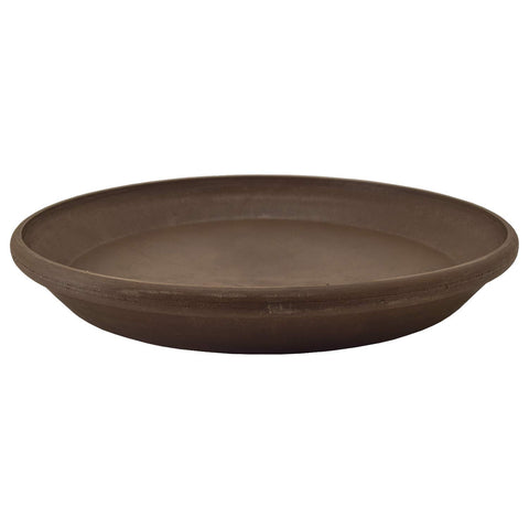 PSW Pot Collection AP35C chocolate saucer with drip tray protects indoor surfaces.