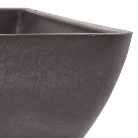 PSW Pot Collection drillable square planter top view for custom drainage.