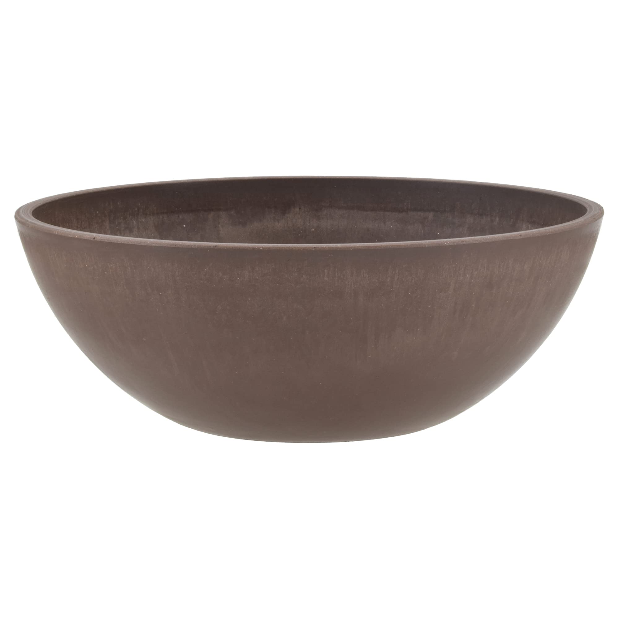 PSW Pot Collection M25C 10-inch drillable bowl, ideal for indoor table centerpieces.