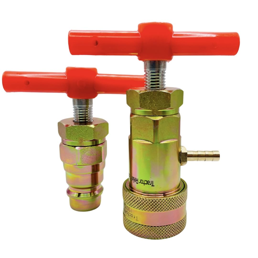 PT Squared Trading Co. tractor relief tool half inch fittings relieve hydraulic pressure safely.