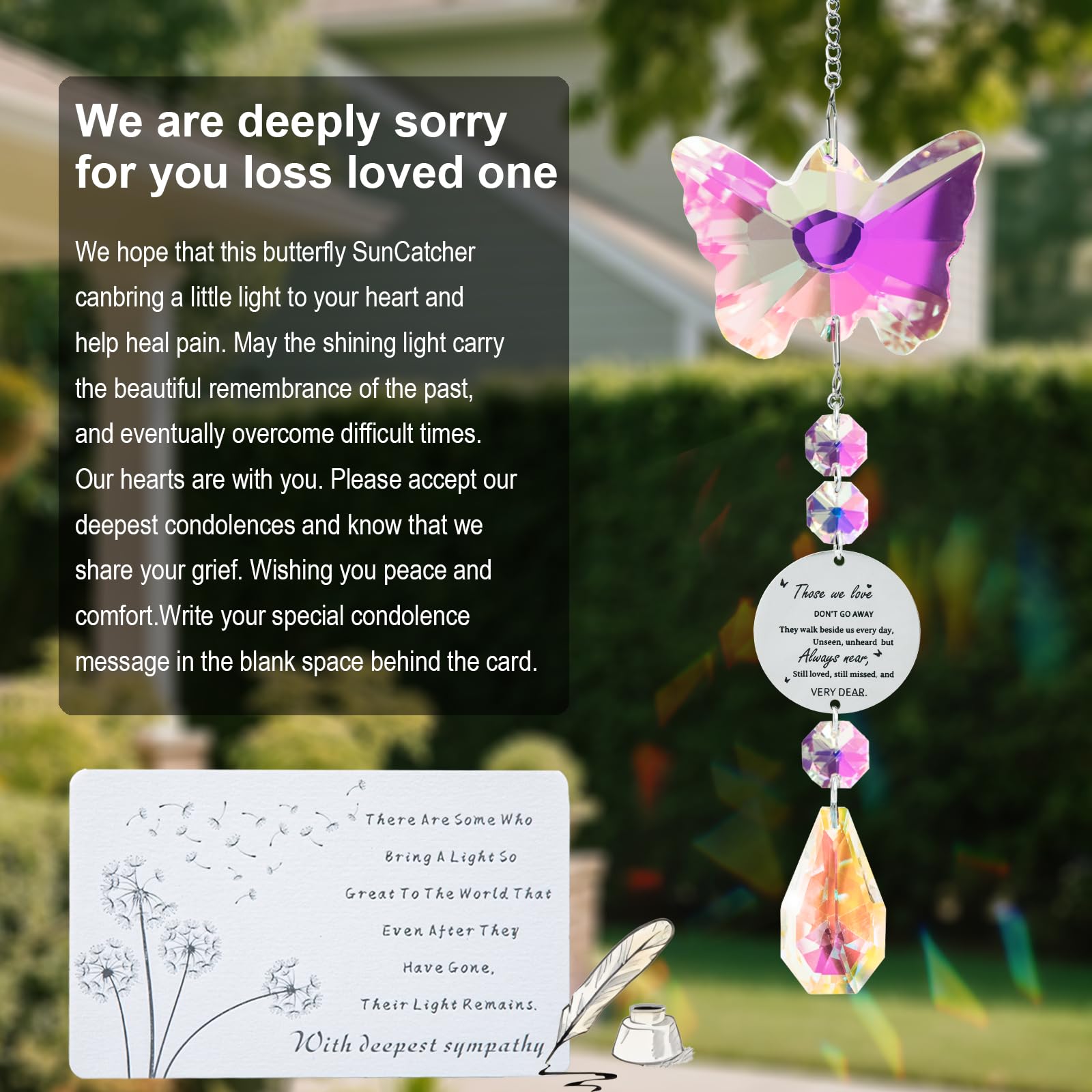 ptcrut butterfly design symbolizes renewal through rainbow light.