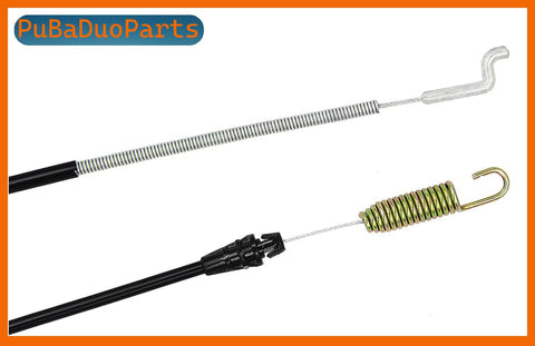 PuBaDuoParts rust-proof conduit highlights weather resistance for all-season mowing.