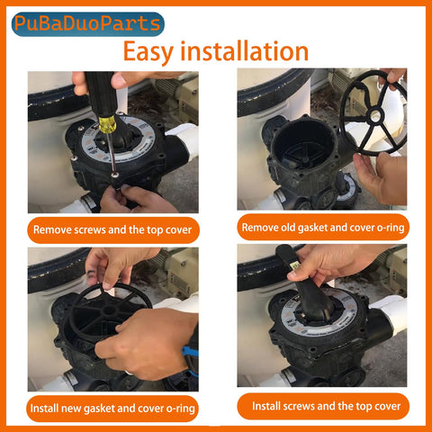 PuBaDuoParts leak-prevention routine image illustrates reduced water waste in pools