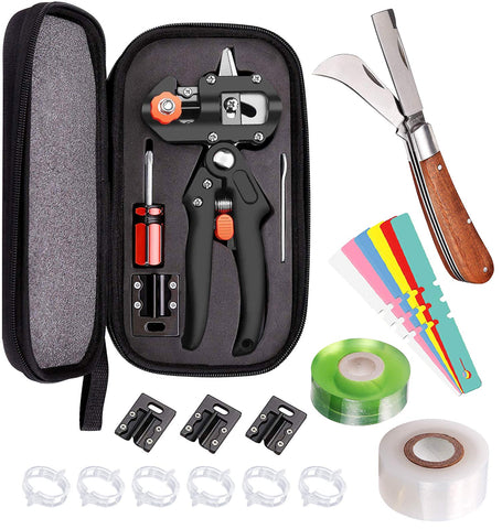 PUELDU 3-in-1 grafting kit with SK5 blades for precise cuts.