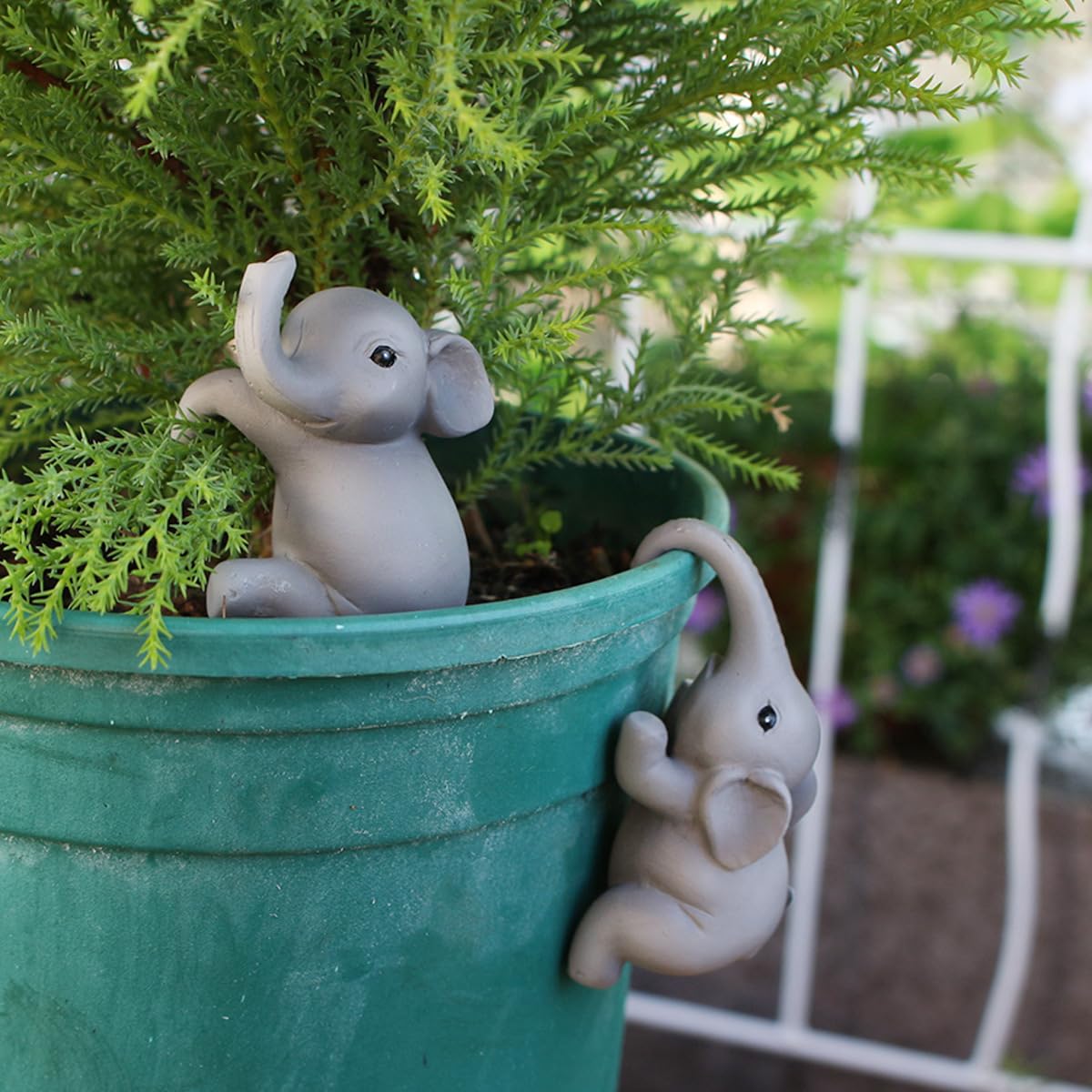 Pujipu balcony patio yard decor pairs with planters for outdoor spaces.