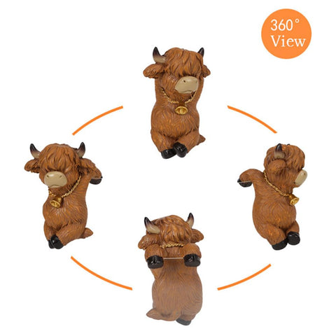 Pujipu succulent pot decoration enhances small plants with cute character.