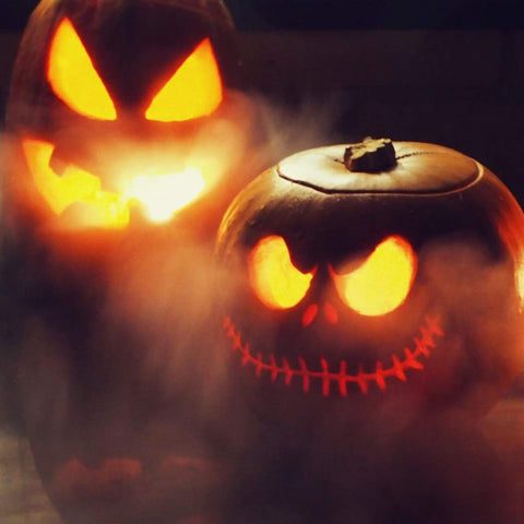 PULACO Halloween mist scene enhances spooky fountain displays.