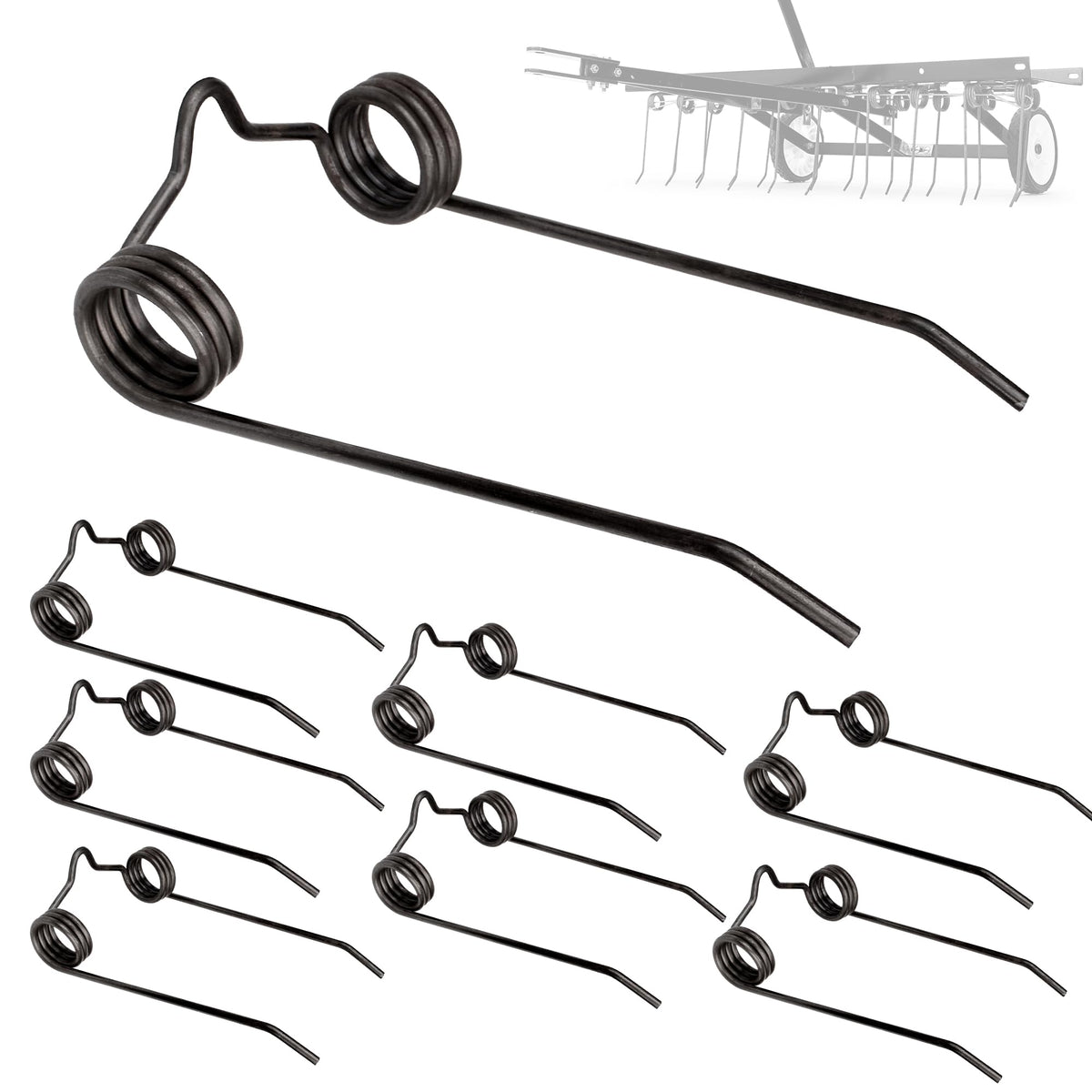 Pulems 43783 spring tine for Agri-Fab 40-inch dethatchers improves compatibility.