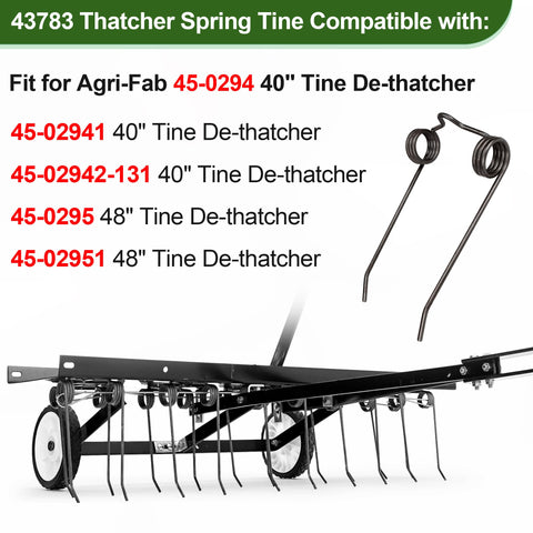 Pulems 43783 easy-install tine replacement simplifies lawn care setup.