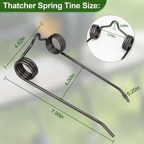 Pulems 43783 rust-proof spring tine delivers durable performance.