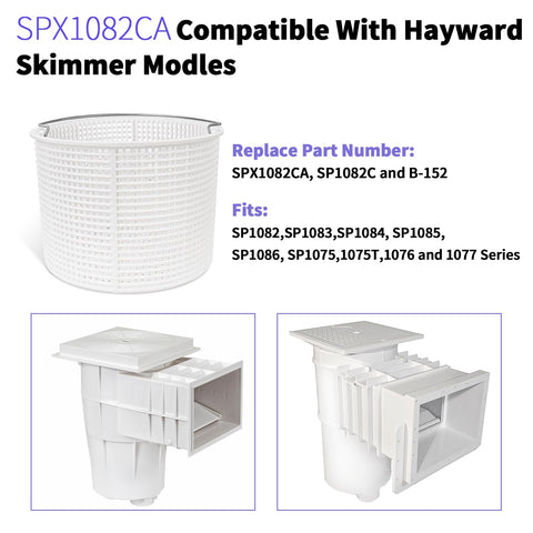 Pulems heavy-duty plastic skimmer basket designed for rugged use and reliable filtration.