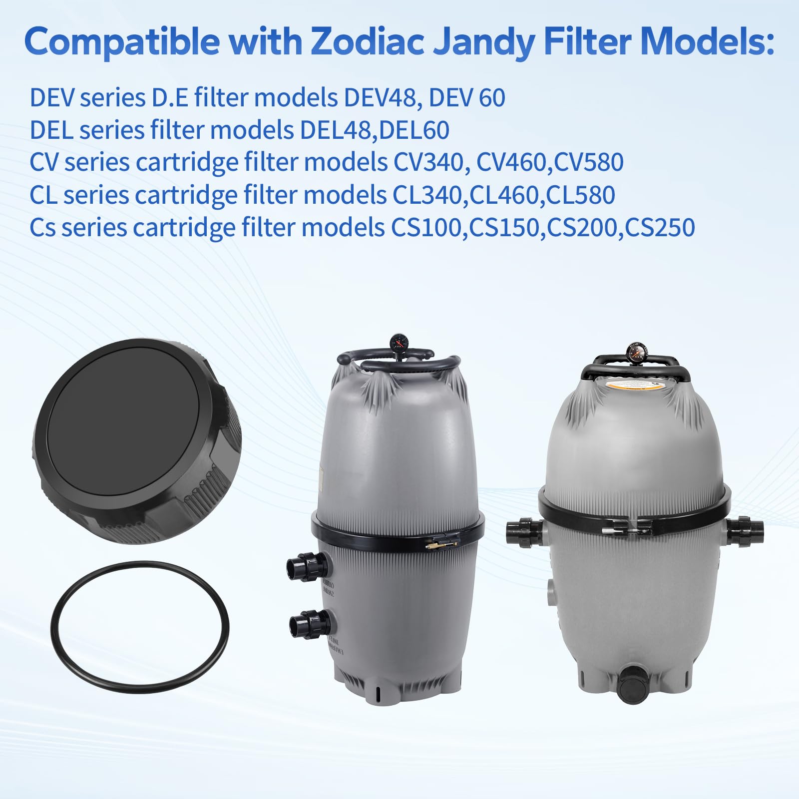 Pulems R0523000 salt cell cleaning cap supports efficient Jandy salt cell maintenance