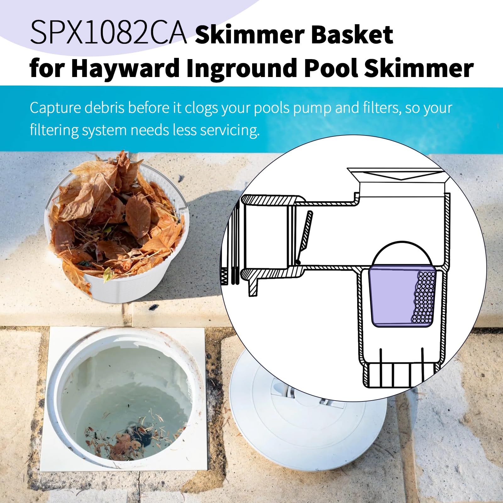 Pulems stainless steel handle enhances durability and easier removal during cleanups.