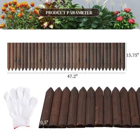 PULIJIAJU landscape edging with flexible design for custom garden shapes