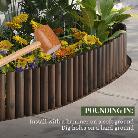 PULIJIAJU patio isolation edge to separate spaces attractively