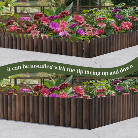 PULIJIAJU weather-resistant edging wood suitable for outdoor use