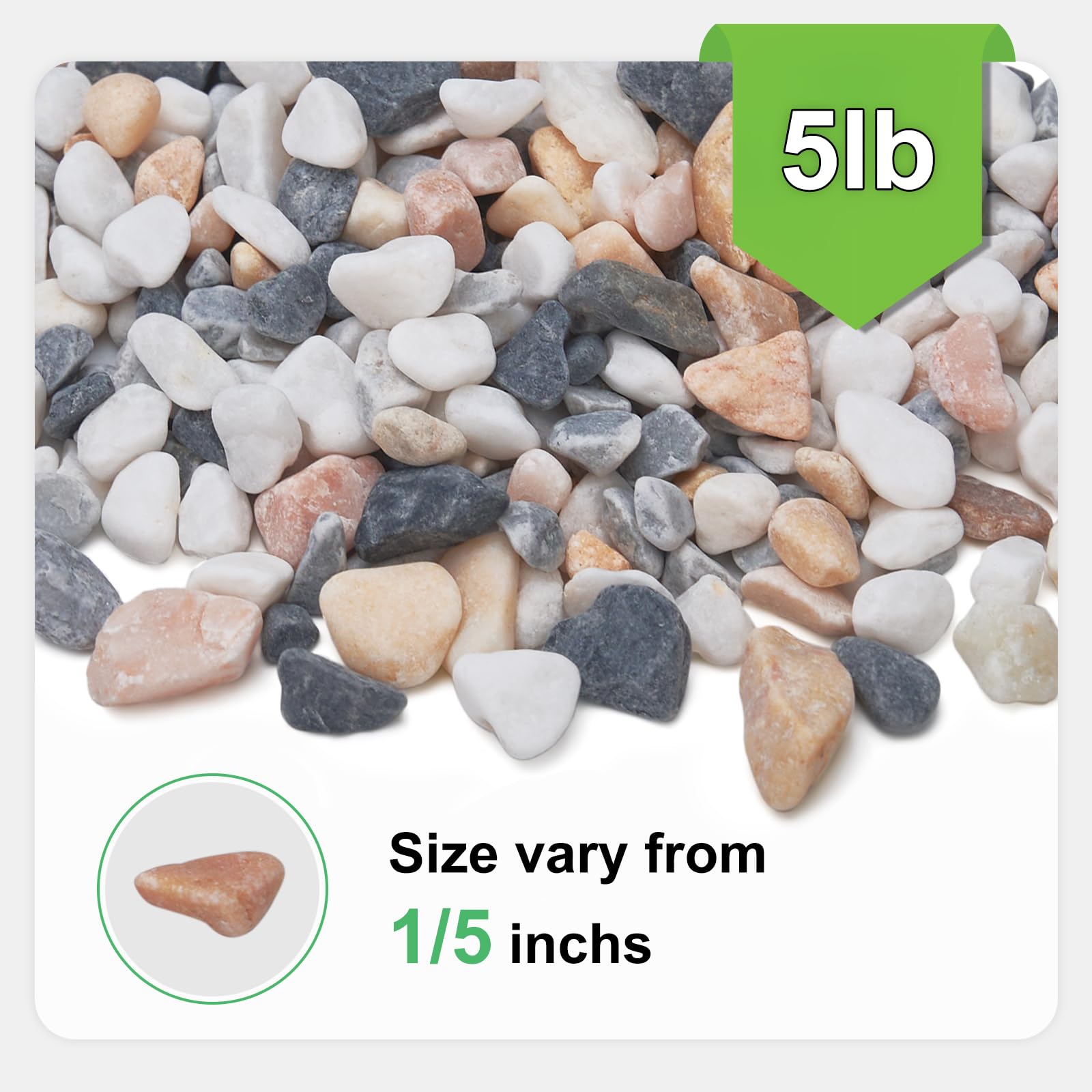Pulovin aquarium gravel lining a fish tank for naturalistic substrate and easy cleaning
