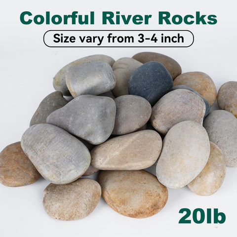 Pulovin natural stones for aquariums with safe, smooth surfaces.