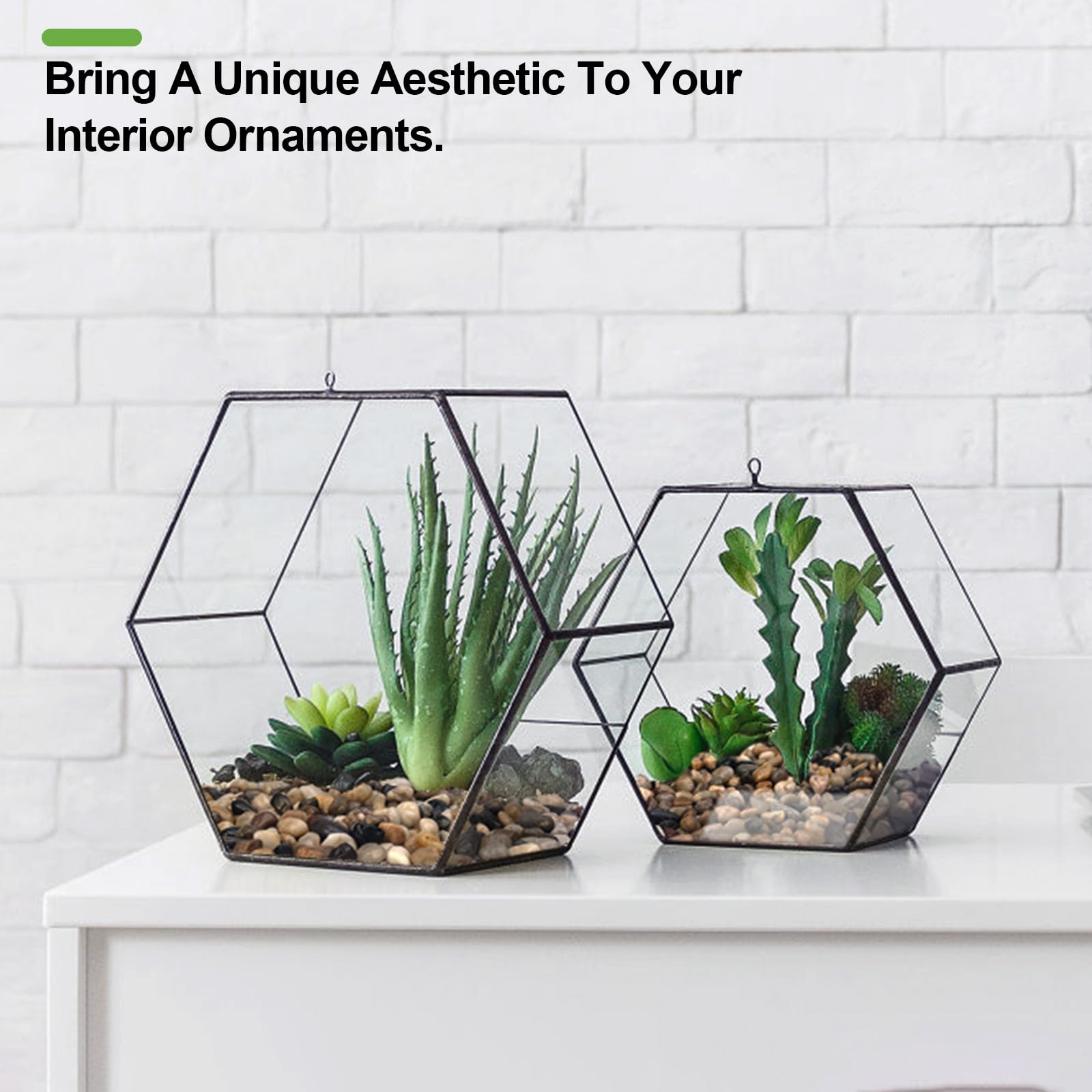 Pulovin vase filler pebbles stabilize stems and add color.