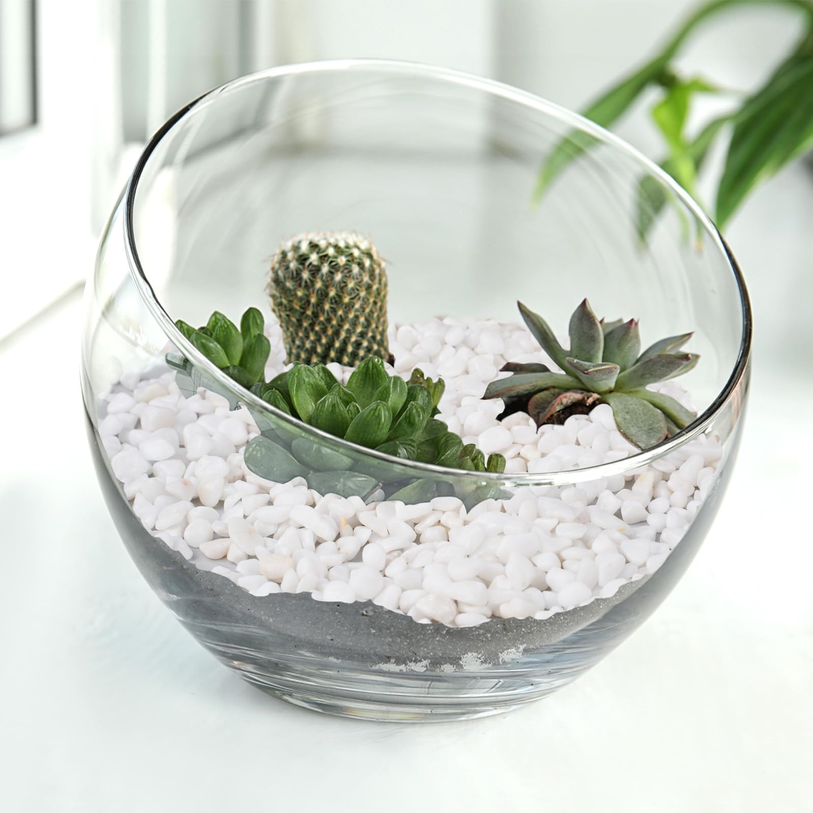 Pulovin white drainage stone 1-5-inch close-up suitable for soil protection.