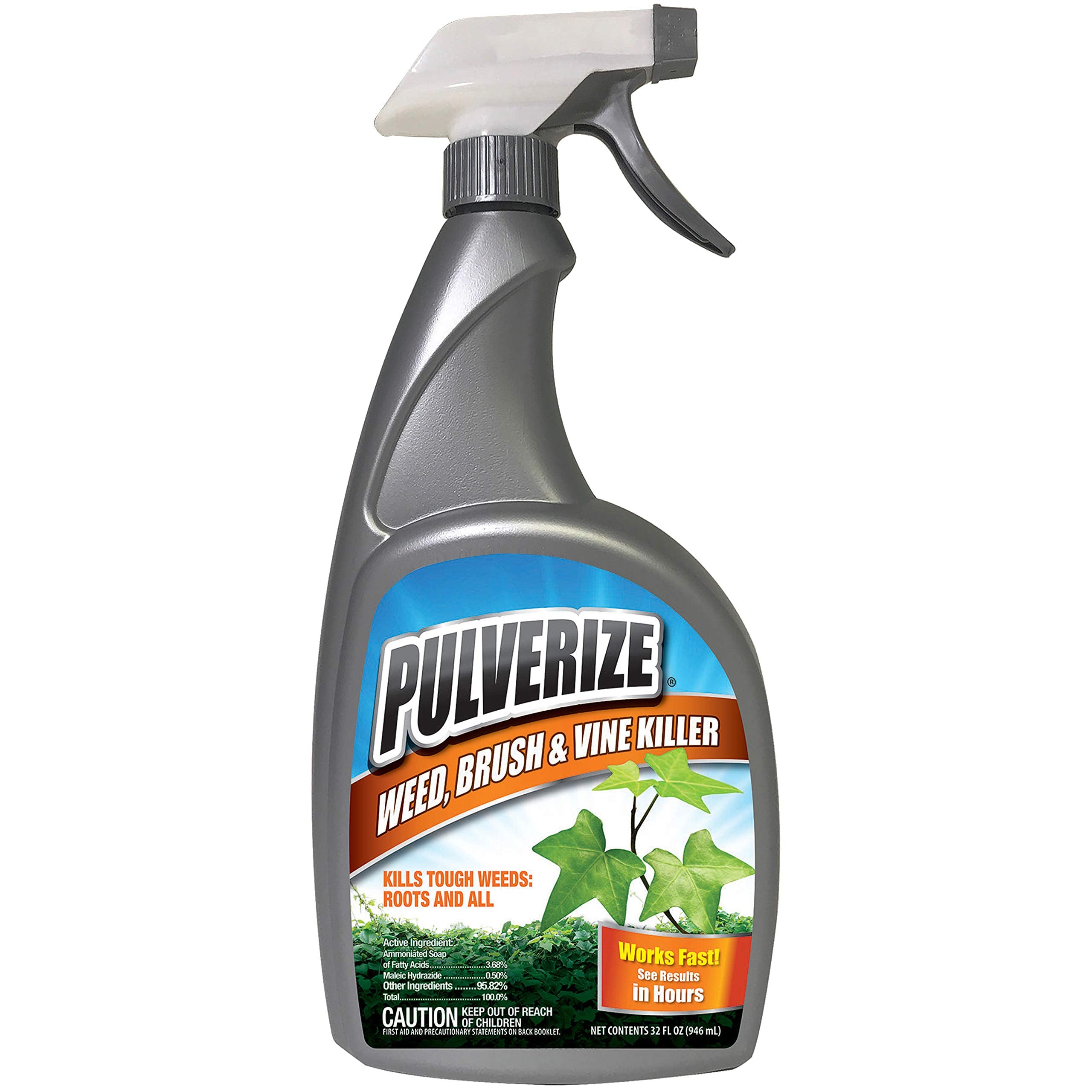 Pulverize Messina weed spray bottle in use for quick weed control